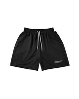 Logo Mesh Shorts - Black