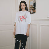 ロゴオーバーフィットTシャツ /Logo overfit T-shirt [2 Color]