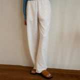 トロピカルバンディングパンツ / TROPICAL BANDING PANTS_CREAM