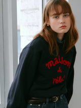 MAISON DE ROLA スウェットシャツ ネイビー