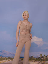ルーシュドサマーパンツ / Ruched Summer Pants (4532161478774)