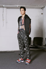 "Flicker Four" QDAP X KITO Navy/Red/Gray Sandals (4631380951158)