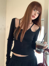 Hazelnut inner long sleeve tee