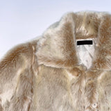 Eco fur jacket