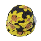フラワーベアフラフィーバケットハット / Flower Bear Fluffy Bucket Hat_Black