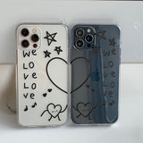 Left - we love love Phone Case