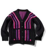 STRIPES WOOL MOHAIR CARDIGAN MWZCD001 (4614690963574)
