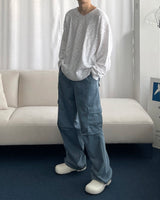 ディトビーズウォッシングカーゴパンツ / CL Ditto beads Washing cargo pants (3 colors)