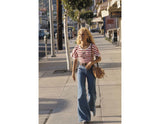 Urvane boots cut denim pants 
