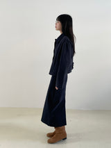 Remember corduroy long skirt 