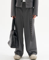 ロンドアイレットスラックス / [自主製作] Lond Eyelet Slacks (2 color)
