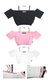 チェーンオフショートスリーブTシャツ/TOP(9366) Chain OFF Short Sleeve T