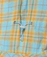 CHECK SHIRT HOODIE BLUE(CV2ESUW320A)