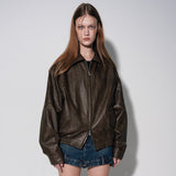 ファールナットカーブドジャケット / fallnut curved jacket [brown]
