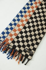 CHECKERBOARD MUFFLER BLUE (6639326330998)