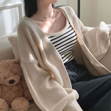 [3color] Stripe sleeveless