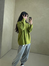 ヘンリーネックニット/At Henry Neck Knit (9color) (6610405064822)