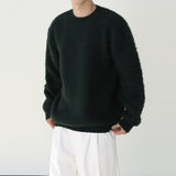 MOHAIR HEAVY OVERFIT ROUND KNIT