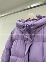 [UNISEX] Hooded oversized fit wellon padded coat