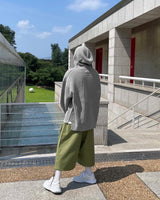 バルーンオーバーフードニット / Balloon Over Hood Knit