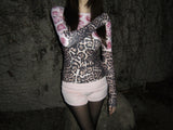Flower leopard-T