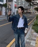 HD County Slit Denim Pants