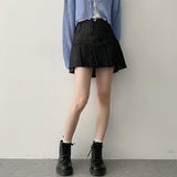 ディーポンスリットプリーツミニスカート / Deepong Slit Pleated Mini Skirt