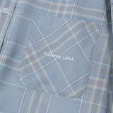 レイラホリデーチェックシャツ / Layla The reason for love Holiday Check Shirt S71 Glacier Gray (6550300164214)