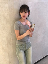 Hera boots cut denim pants 