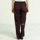 サイドメッシュナイロンパンツ / SIDE MESH NYLON PANTS-WINE