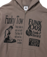 ピクトリアルジップアップフーディ / PICTORIAL ZIP UP HOODIE ASH(CV2DSUM403A)