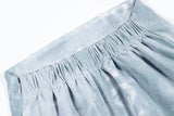 TIE-DYE DRAPING LONG SKIRT (White)
