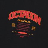 UFC オクタゴンコンバットリラックスフィットフーディー