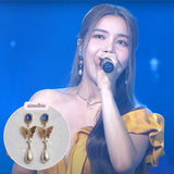 バタフライクイーンイヤリング / Blue Butterfly Queen Earring
