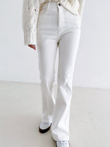 no.2356 ライズブーツカットパンツ / no.2356 Raised Bootcut Pants (2color)
