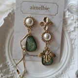 ザビーアンドザフレッシュグリーンガーデンピアス / The Bee and the Fresh Green Garden Piercing