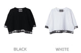 ウルトラバンドクロップTシャツ/TOP(8651) Ultra Band Crop Tee
