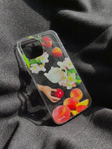 スプリングピクニックジェリースマホケース/Spring picnic jelly case