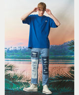COLOR GRADIENT T-SHIRT (WHITE) (6586504511606)