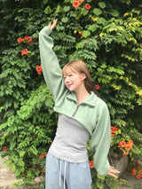 Lucid bolero knit 