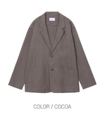 Never Linen Over Blazer (4color)
