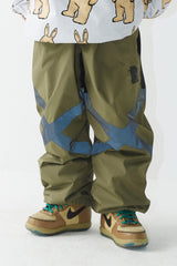 ポットXリフレクティブジョガーパンツ / BSR2223FWPT024 BSR POT-X REFLECTIVE JOGGER PANTS KHAKI