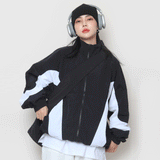 ウェーブカラーリングジップアップ / Wave Coloring Zip-Up