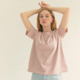 スタンダードロゴラウンドネックTシャツ / Standard Logo Ronud Neck T-shirt (Pink)