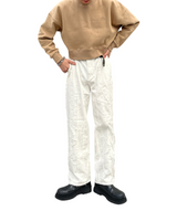 プリントクロップドスウェット/Print Cropped Sweat-BEIGE