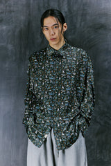 NACRE K-ART PLEATS-SHIRT (Khaki)