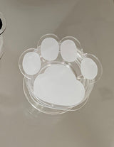 Shawdow Cat White Acrylic Smart Tok