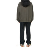 ビッグネックロゴスウェットシャツ / BIG NECK LOGO SWEATSHIRT khaki