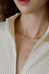 Cube Dot Necklace