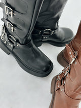 Weston leather-boots